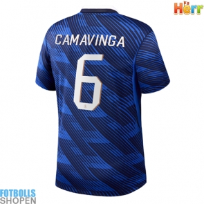Billiga Frankrike Eduardo Camavinga #6 Hemmatröja VM 2026 Kortärmad